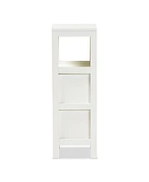 Baxton Studio Reuben 2-Drawer Storage Cabinet