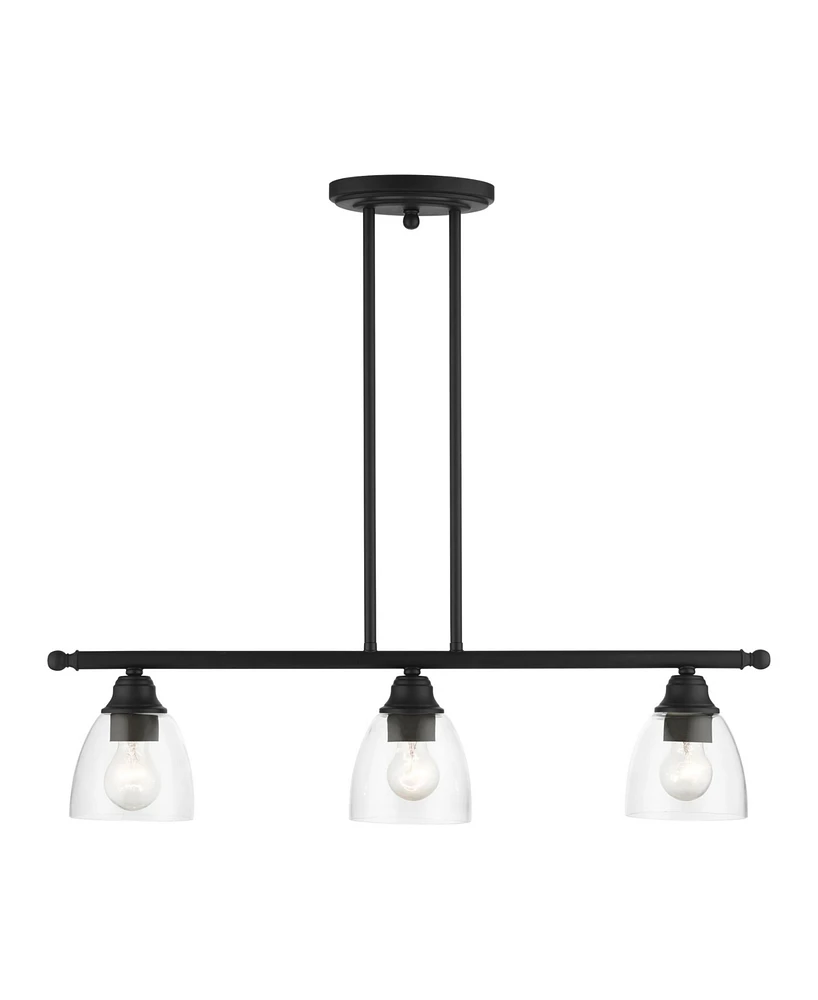 Montgomery 3 Lights Linear Chandelier