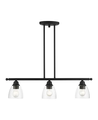 Montgomery 3 Lights Linear Chandelier