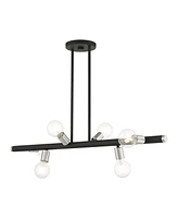 Bannister 6 Lights Linear Chandelier