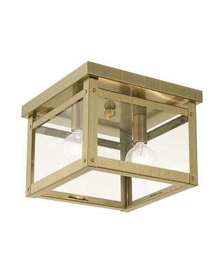 Milford 2 Lights Flush Mount
