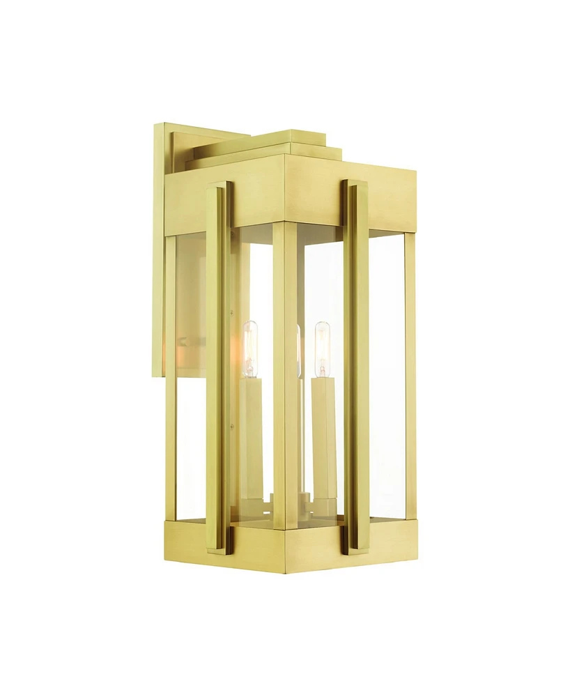Lexington 3 Lights Outdoor Wall Lantern