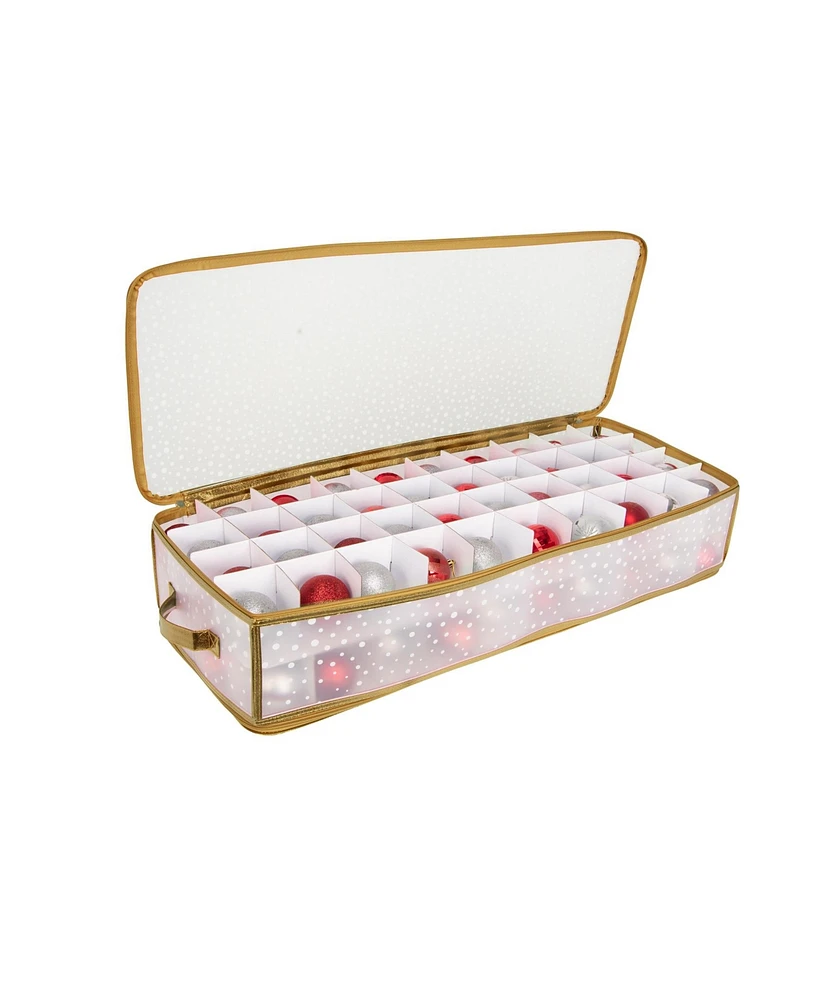 Simplify Count Ornament Storage Organizer in Gold