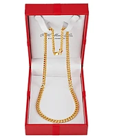 Lightweight Miami Cuban Link 20" Chain Necklace (6mm) in 10k Gold
