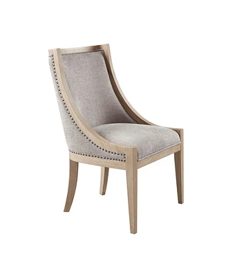 Martha Stewart Collection Elmcrest 24"W Upholstered Dining Chair with Nailhead Trim