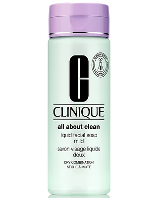 Clinique All About Clean Liquid Facial Soap Mild, 6.7 oz.