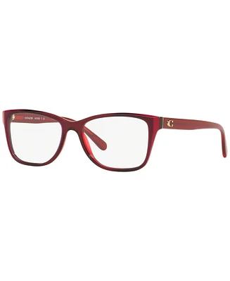 Coach Women's Rectangle Eyeglasses, HC612952-o