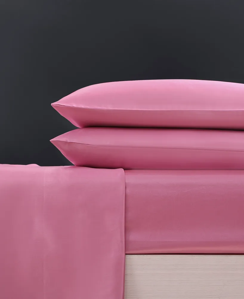 Closeout! Betsey Johnson Satin 3-Pc. Sheet Set, Twin