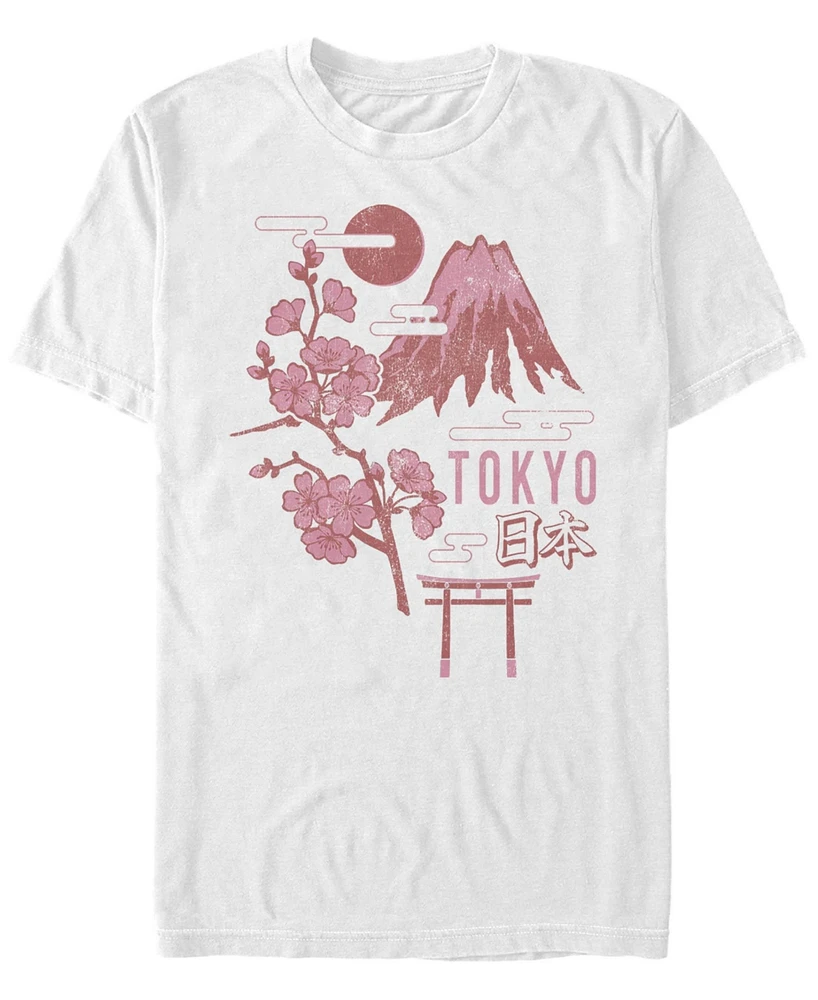 Fifth Sun Men's Tokyo Japan Short Sleeve Crew T-shirt