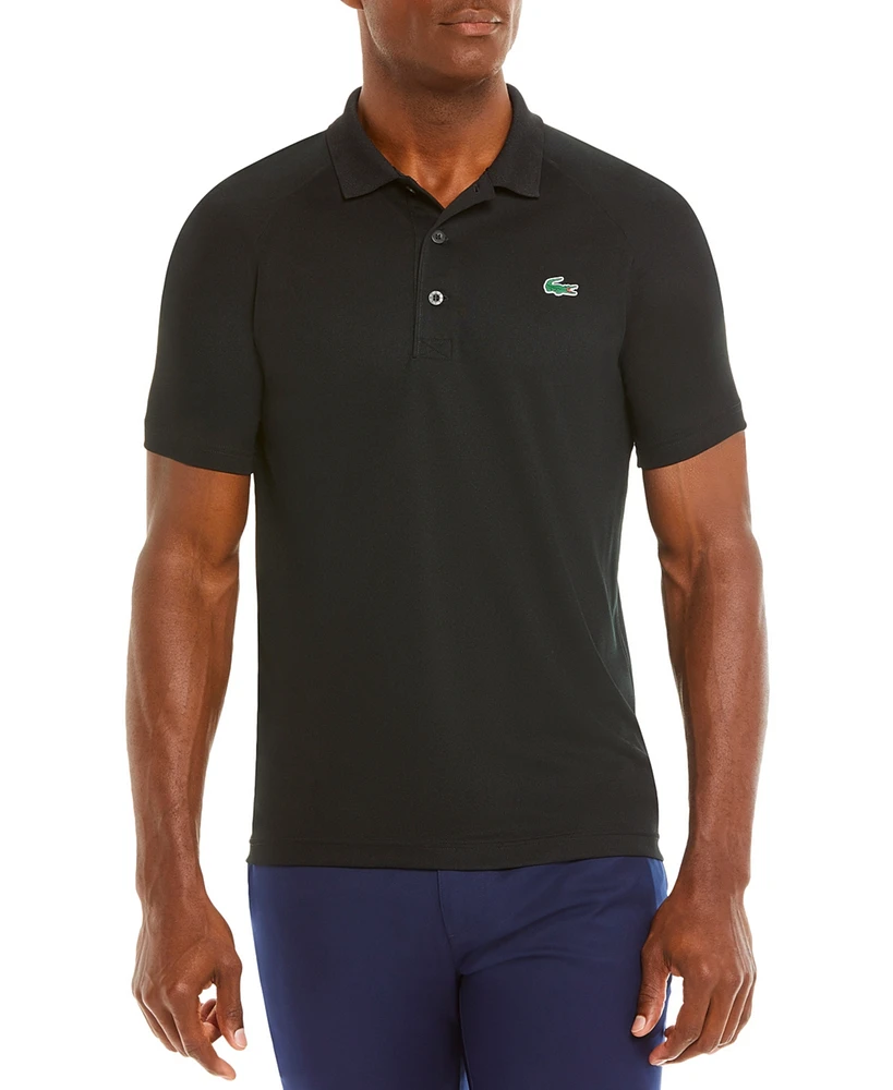 Men's Lacoste Breathable Run-Resistant Interlock Polo Shirt