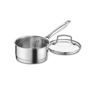 Cuisinart 1-Qt. Stainless Steel Saucepan with Lid
