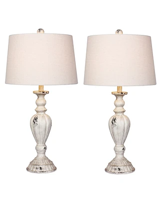 Fangio Lighting Resin Table Lamps, Set of 2