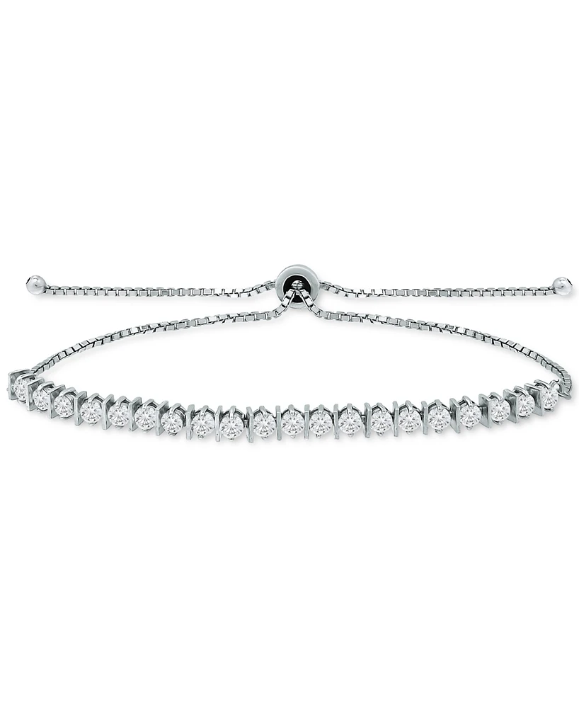 Giani Bernini Cubic Zirconia Bolo Bracelet