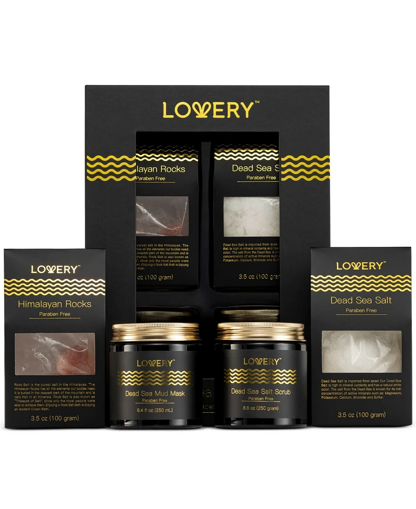 Dead Sea Minerals Spa Gift Box, 5 Piece