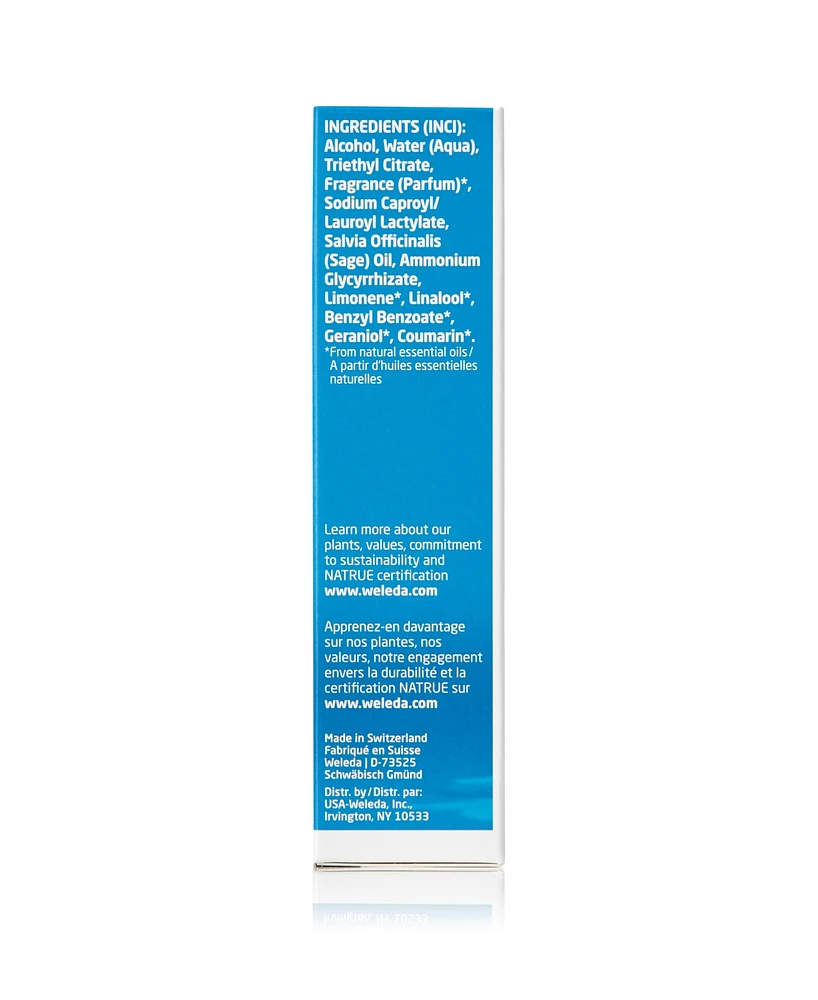 Weleda Sage 12 Hours Deodorant Spray, 3.4 oz