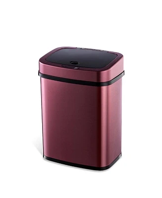 Rectangular Motion Sensor Trash Can