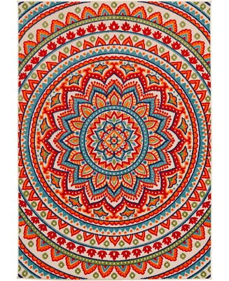 Closeout! Northern Weavers Britta Bri-07 7'10" x 9'10" Outdoor Area Rug