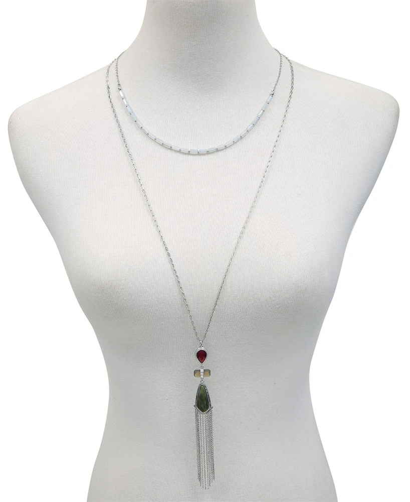 T Tahari Gypsy Revival Layered Necklace