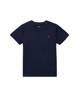 Polo Ralph Lauren Toddler and Little Boys Cotton Jersey V-Neck T-Shirt