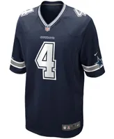 Big Boys and Girls Dak Prescott Dallas Cowboys Throwback Game Jersey