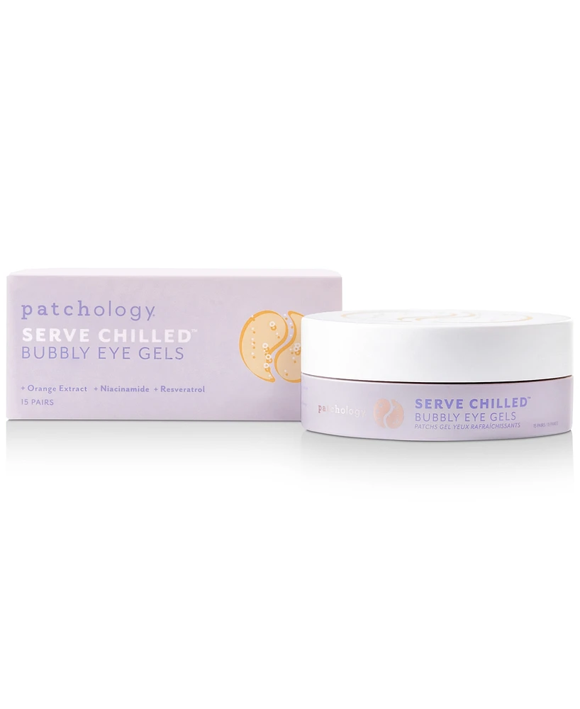 Patchology Serve Chilled Bubbly Eye Gels, 15-Pk.