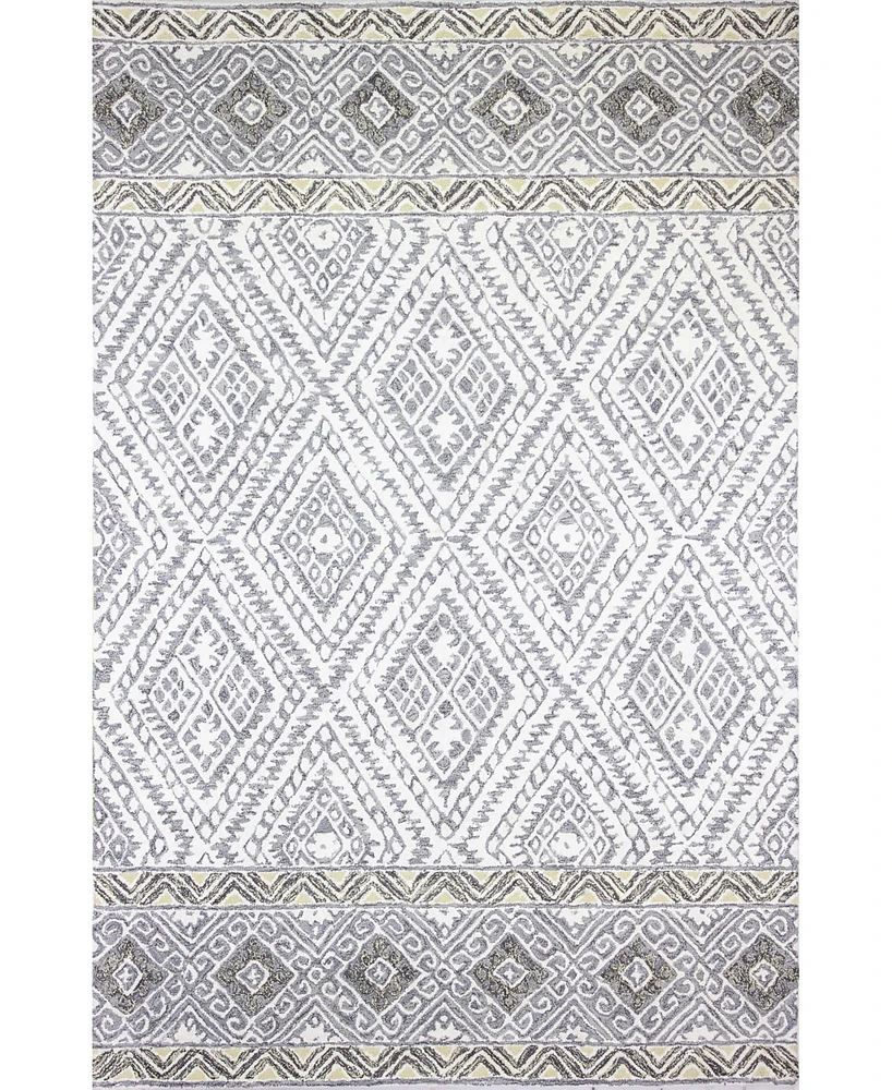 Closeout! Bashian Taron AL125 3'6" x 5'6" Area Rug