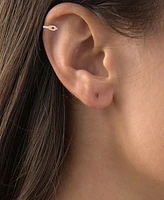 Cubic Zirconia Chain Link Ear Cuffs