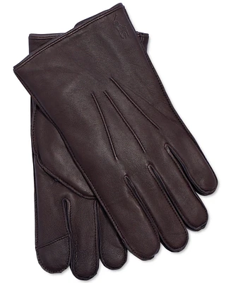 Polo Ralph Lauren Men's Water-Repellent Leather Gloves