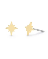 Alice 14K Gold Plated Stud Earrings