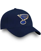 Fanatics Branded Men's Navy St. Louis Blues Core Adjustable Hat
