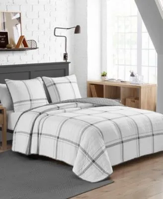 Nautica Fleetville Cotton Reversible Quilt Sets