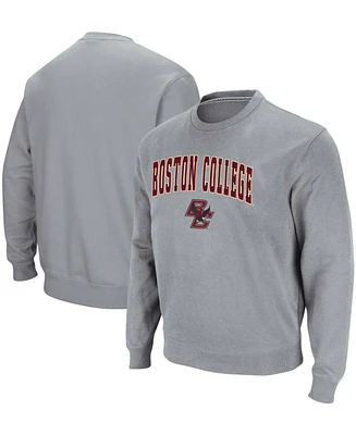 Colosseum Men's Boston College Eagles Arch Logo Crew Neck Sweatshirt