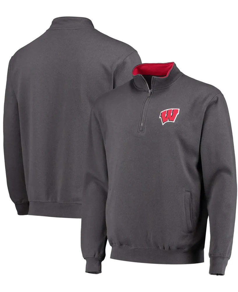 Men's Wisconsin Badgers Tortugas Team Logo Quarter-Zip Jacket