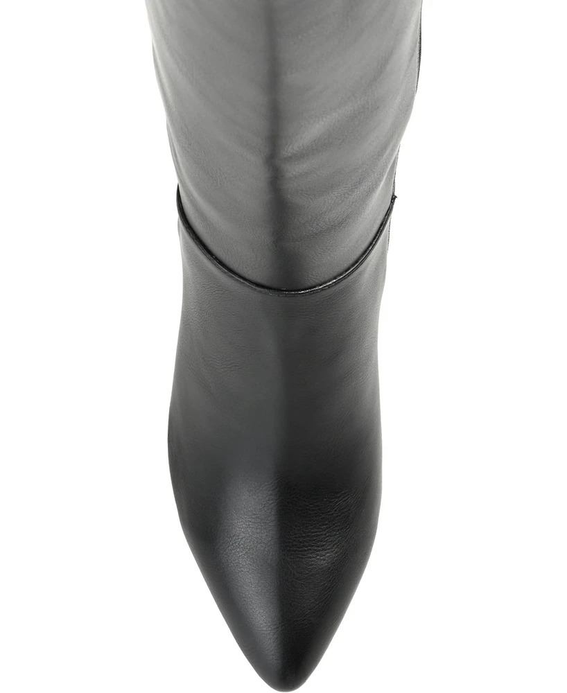 Journee Collection Women's Landree Wide Calf Tall Boots