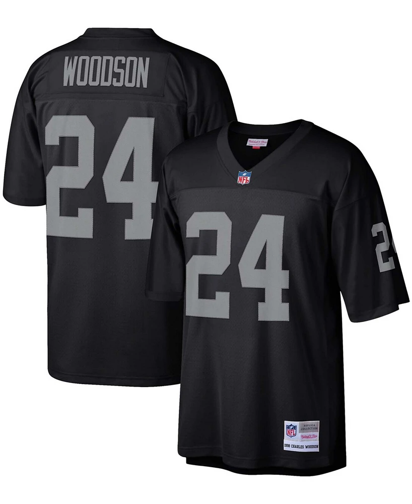 Mitchell & Ness Men's Las Vegas Raiders Legacy Replica Jersey - Charles Woodson