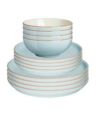 Denby Heritage Pavilion Coupe 12 Pc. Dinnerware Set, Service for 4