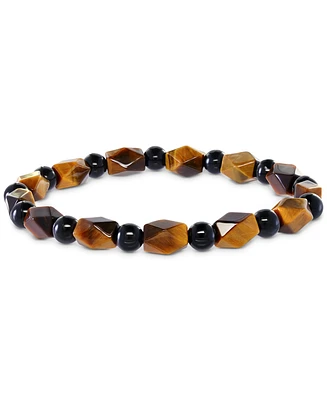 Effy Men's Tiger Eye & Onyx Bracelet