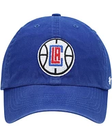 Men's Royal La Clippers Team Franchise Fitted Hat