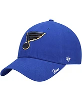Women's Blue St. Louis Blues Team Miata Clean Up Adjustable Hat