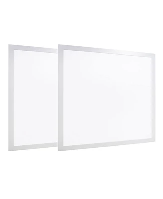 Watt Dimmable Integrated Led Flat Panel Flush Mount Light with Lumens 5000K