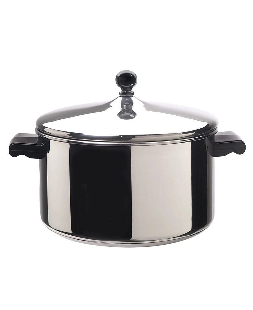 Farberware Classic Series Stainless Steel 6-Qt. Saucepot & Lid