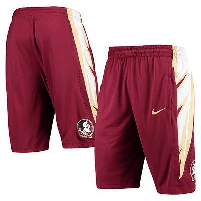 Nike Men's Garnet Florida State Seminoles Replica Team Basketball Shorts