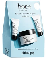 philosophy 3-Pc. hope in a jar hydrate, smooth & glow mini set