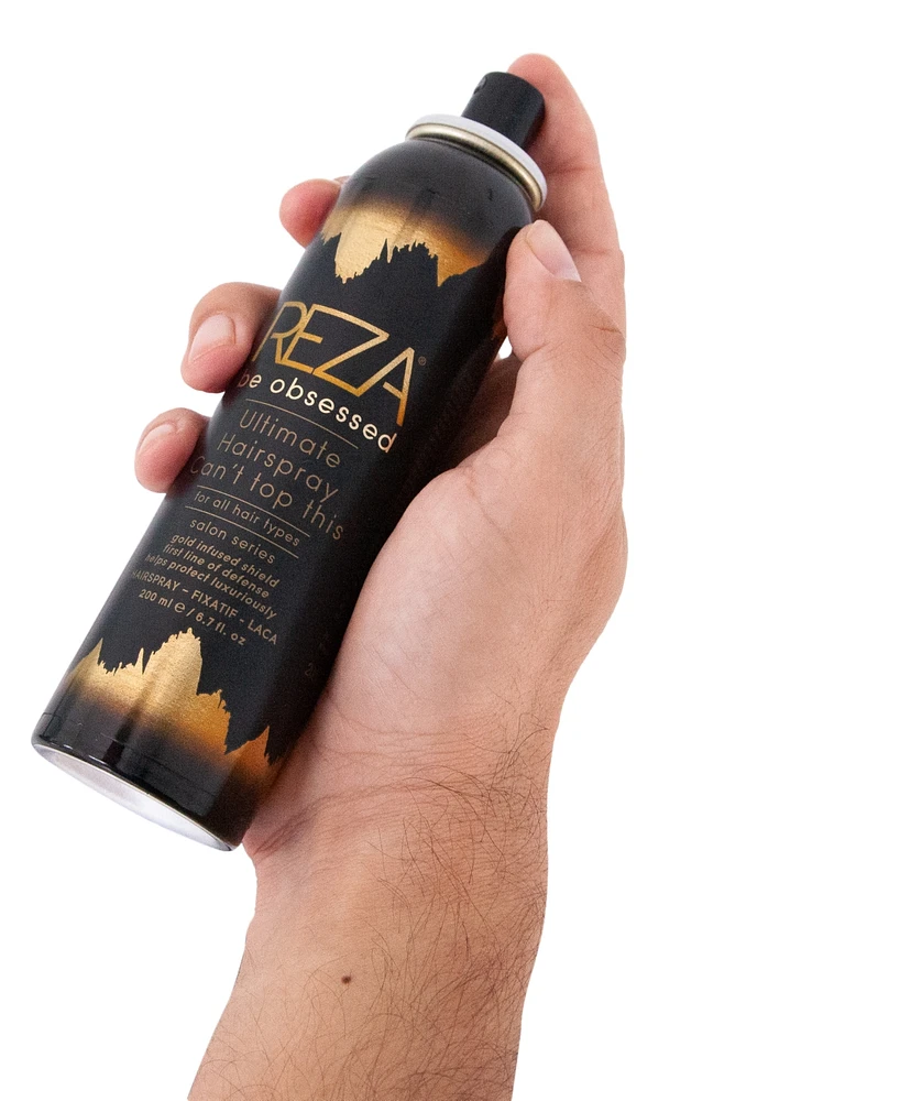 Reza Be Obsessed Ultimate Hairspray Can't Top This, 6.7 oz.