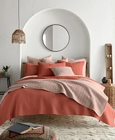 Levtex Mills Waffle Textured 3-Pc. Quilt Set, Full/Queen