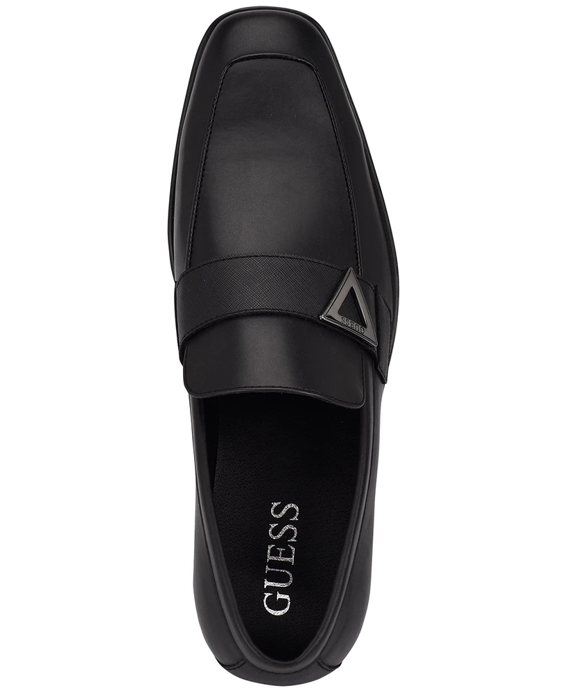 Guess Men's Hamlin Faux-Leather Slip-On Dress Shoes
