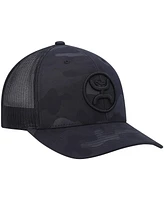 Men's Hooey Black O-Classic Trucker Snapback Hat