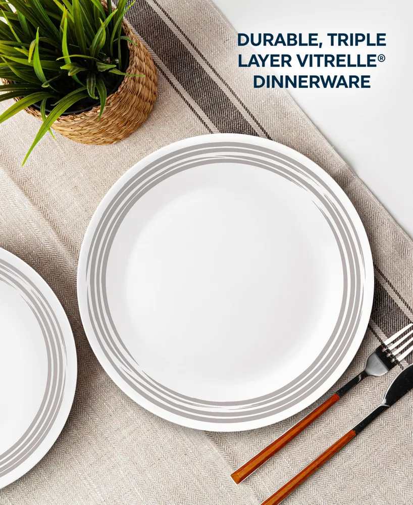 Corelle Brushed 16 Pc. Dinnerware Set, Service for 4