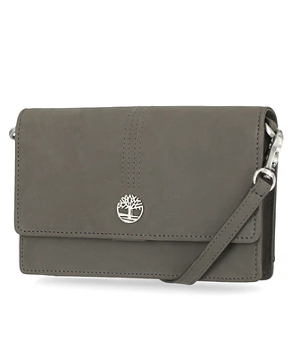 Timberland Women's Rfid Leather Crossbody Bag Wallet Purse