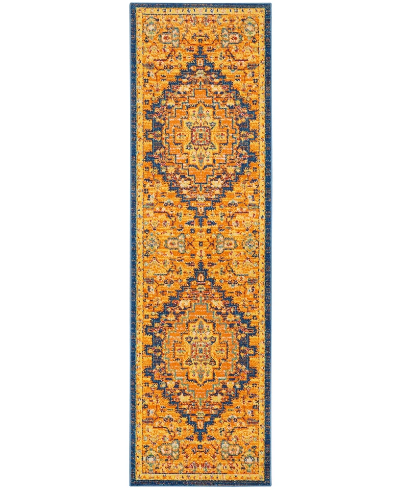Nourison Home Allur ALR04 2'3" x 7'6" Runner Rug
